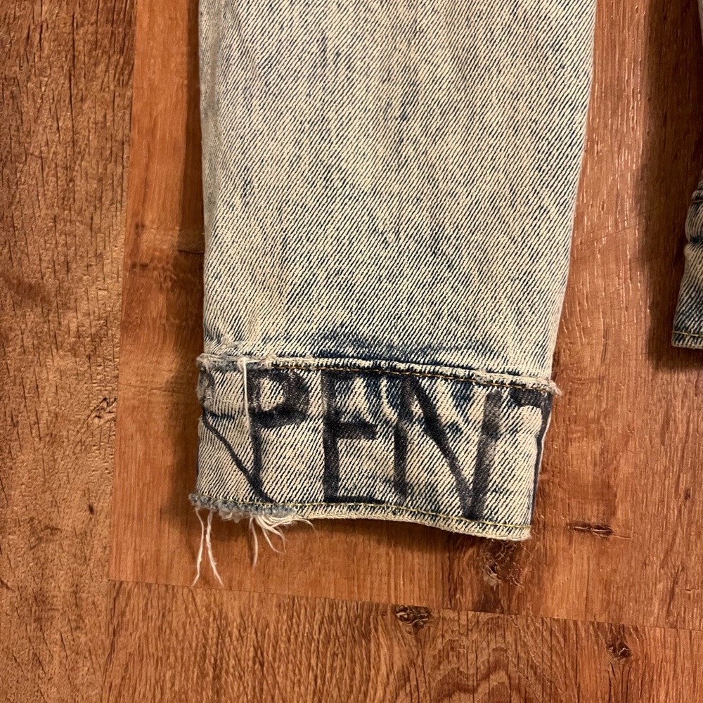 Levi Strauss Custom Corn Snake Patch Stonewash De… - image 4